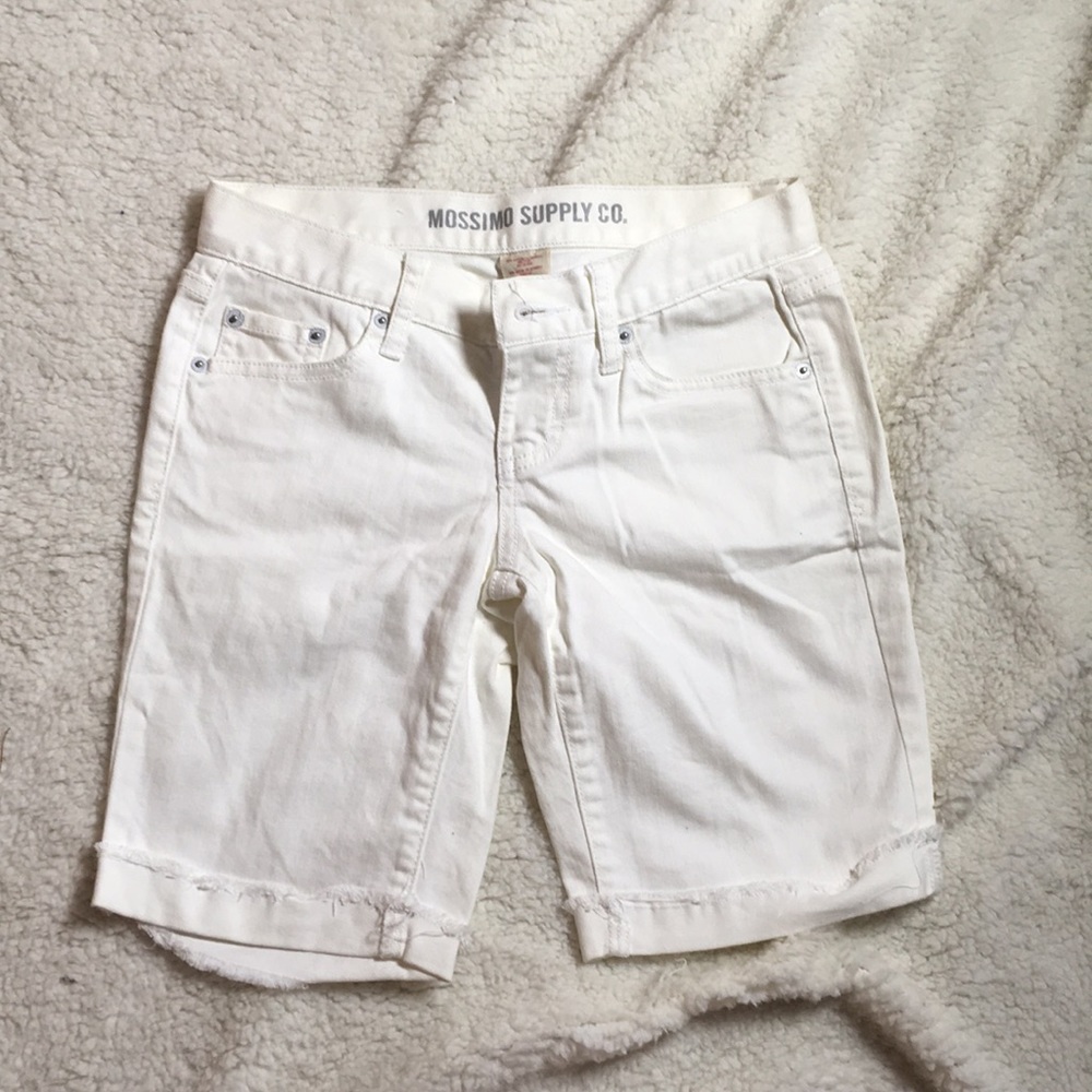 Mossimo White Shorts Size 3